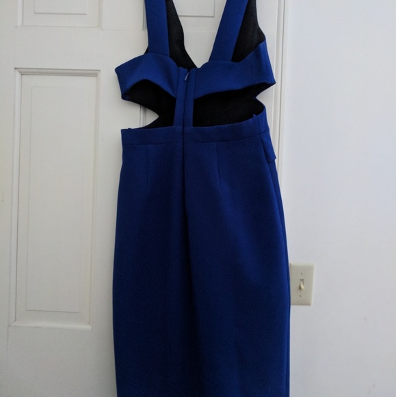 Cobalt blue cocktail dress - Picture 2 of 6